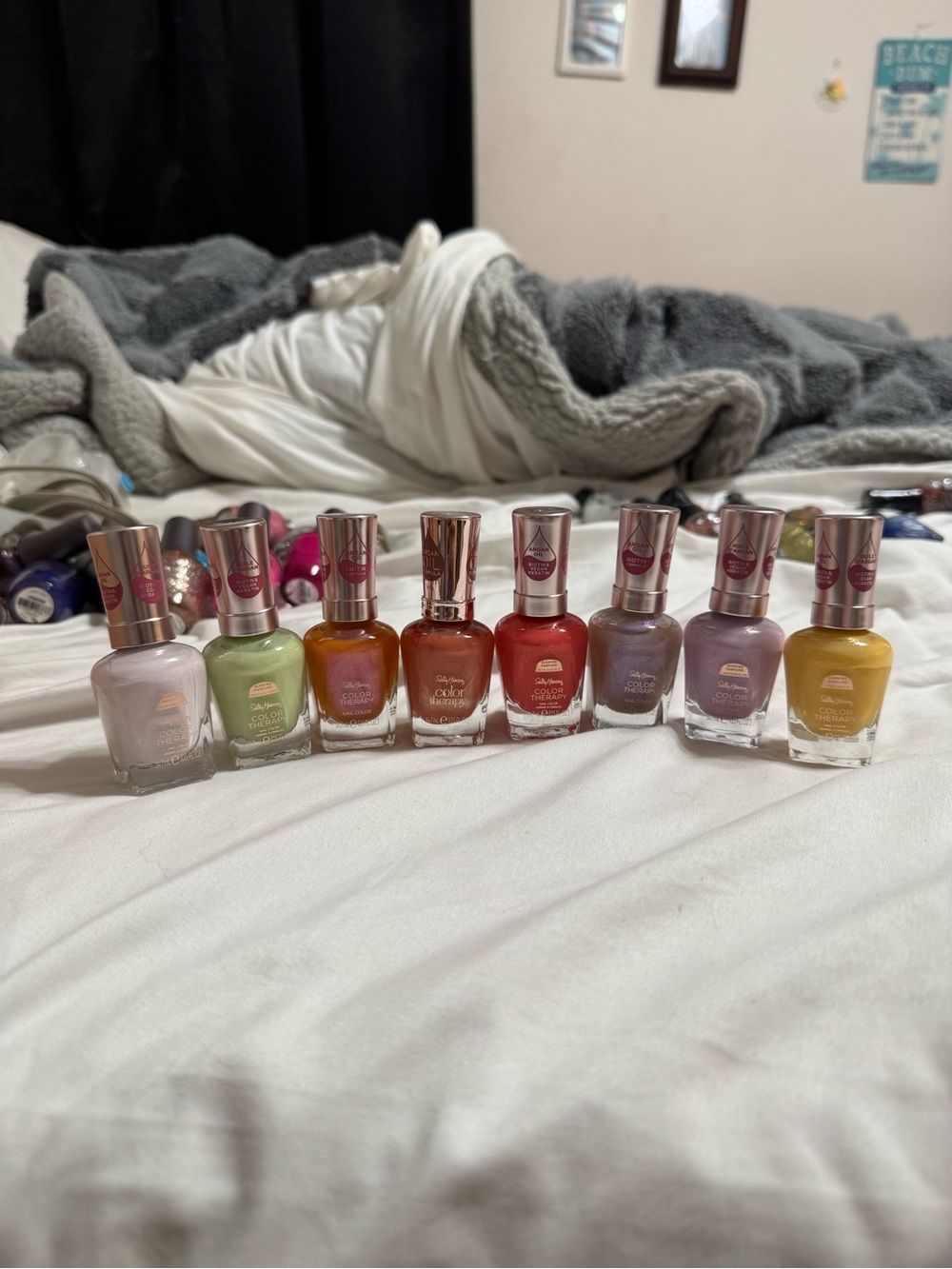 Sally Hansen Color Therapy Nail Polish Bundle